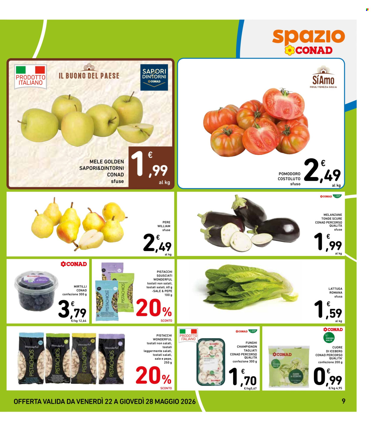 Volantino Spazio Conad - 22/5/2026 - 28/5/2026. Pagina 9