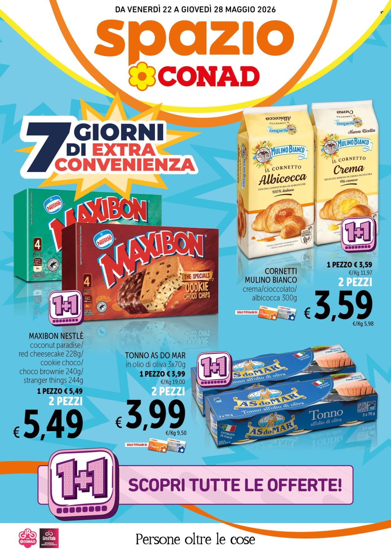 Volantino Spazio Conad - 22/5/2026 - 28/5/2026. Pagina 1