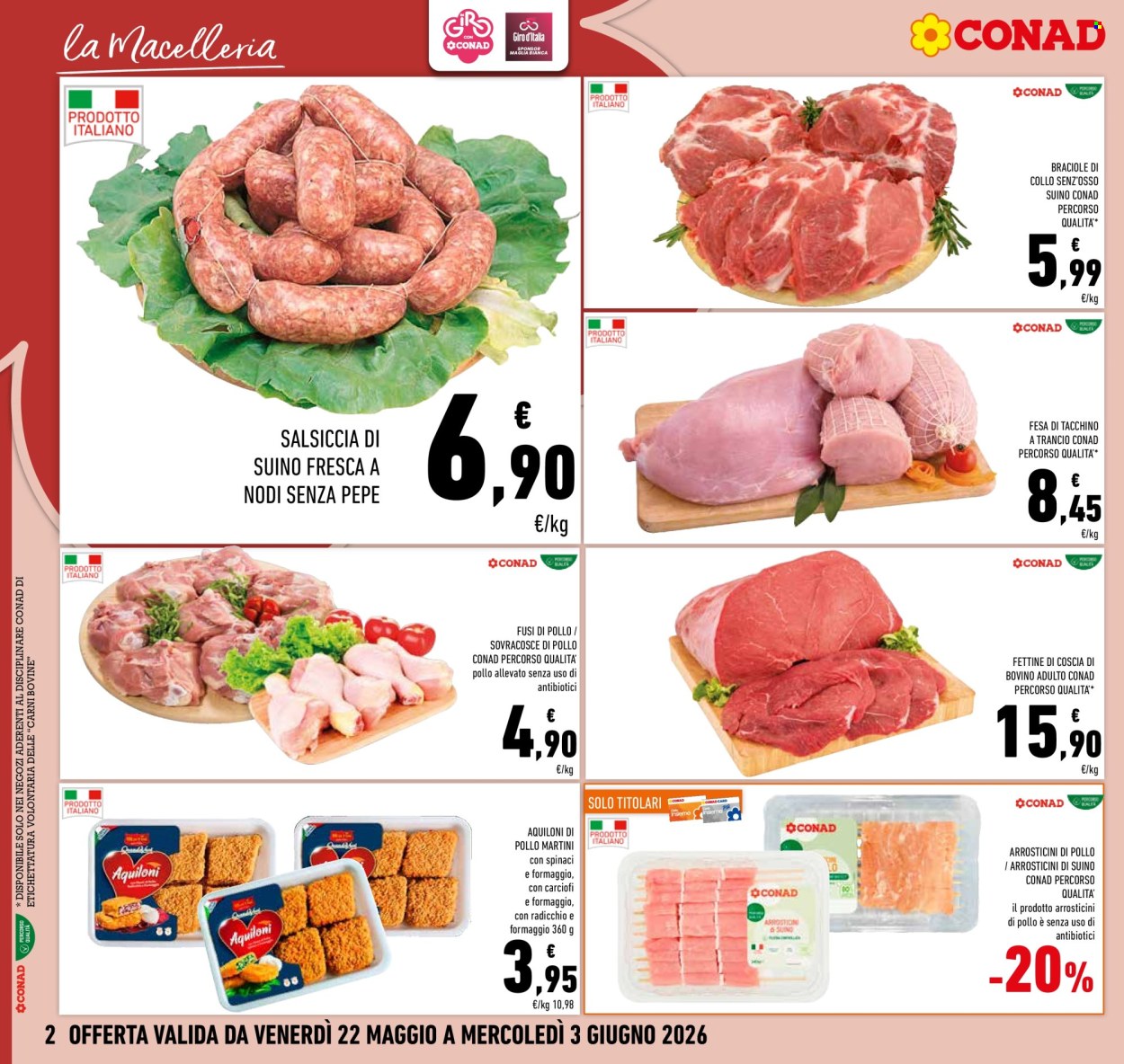 Volantino Conad - 22/5/2026 - 3/6/2026. Pagina 2