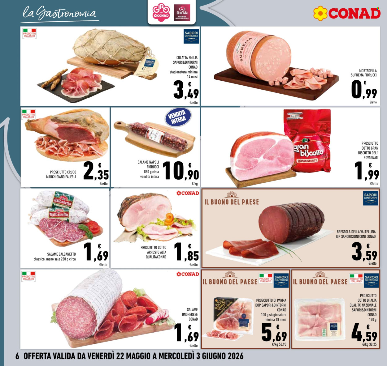 Volantino Conad - 22/5/2026 - 3/6/2026. Pagina 6