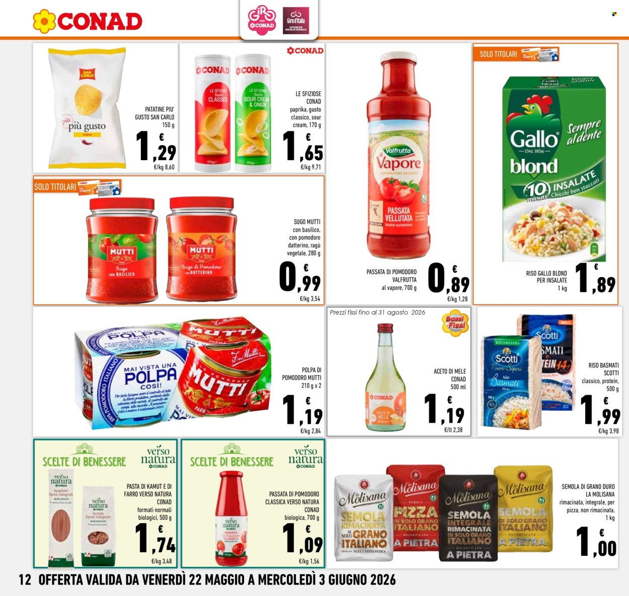 Volantino Conad - 22/5/2026 - 3/6/2026. Pagina 12