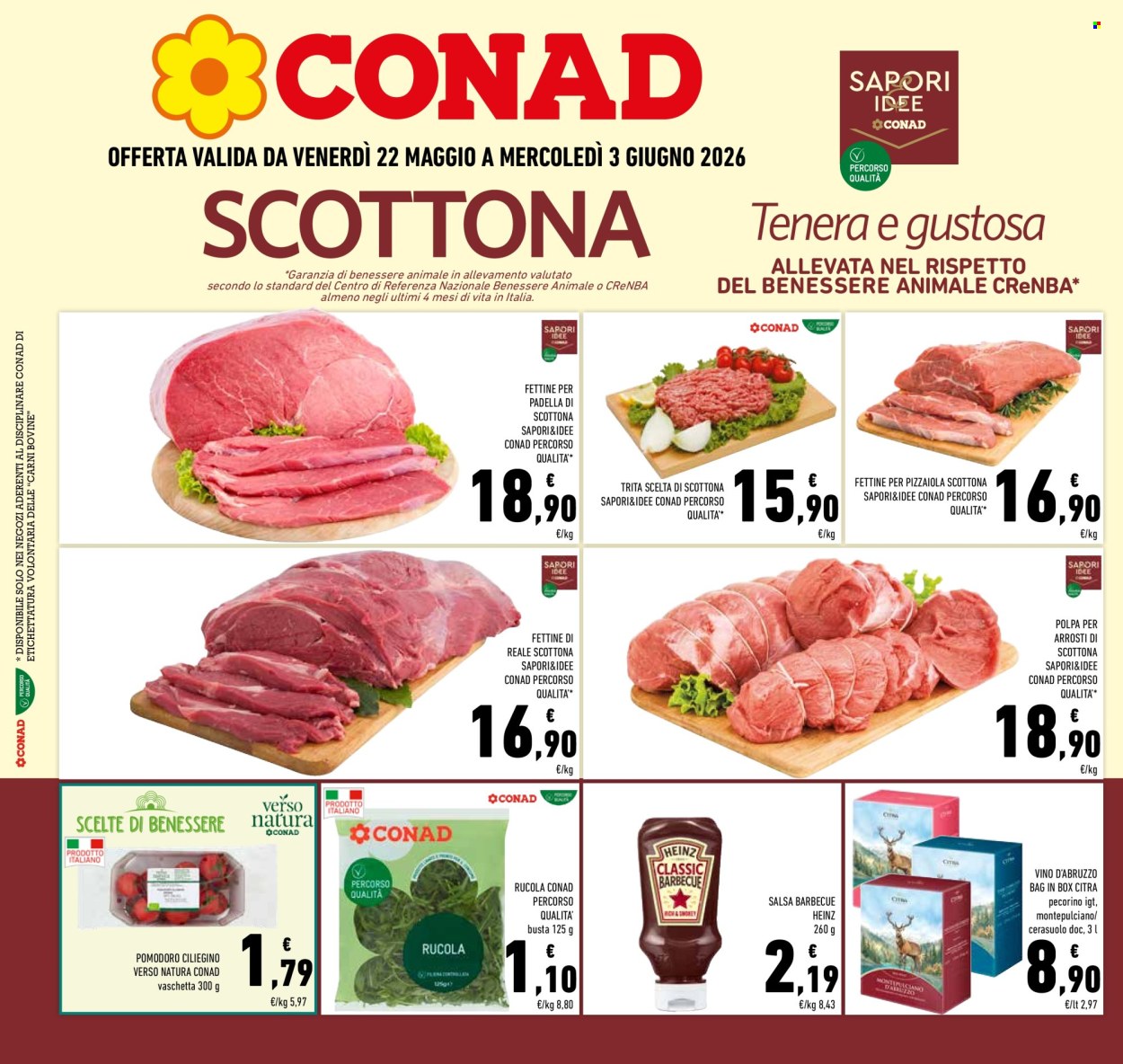 Volantino Conad - 22/5/2026 - 3/6/2026. Pagina 22