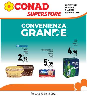 Volantino Conad Superstore - 19/5/2026 - 1/6/2026.