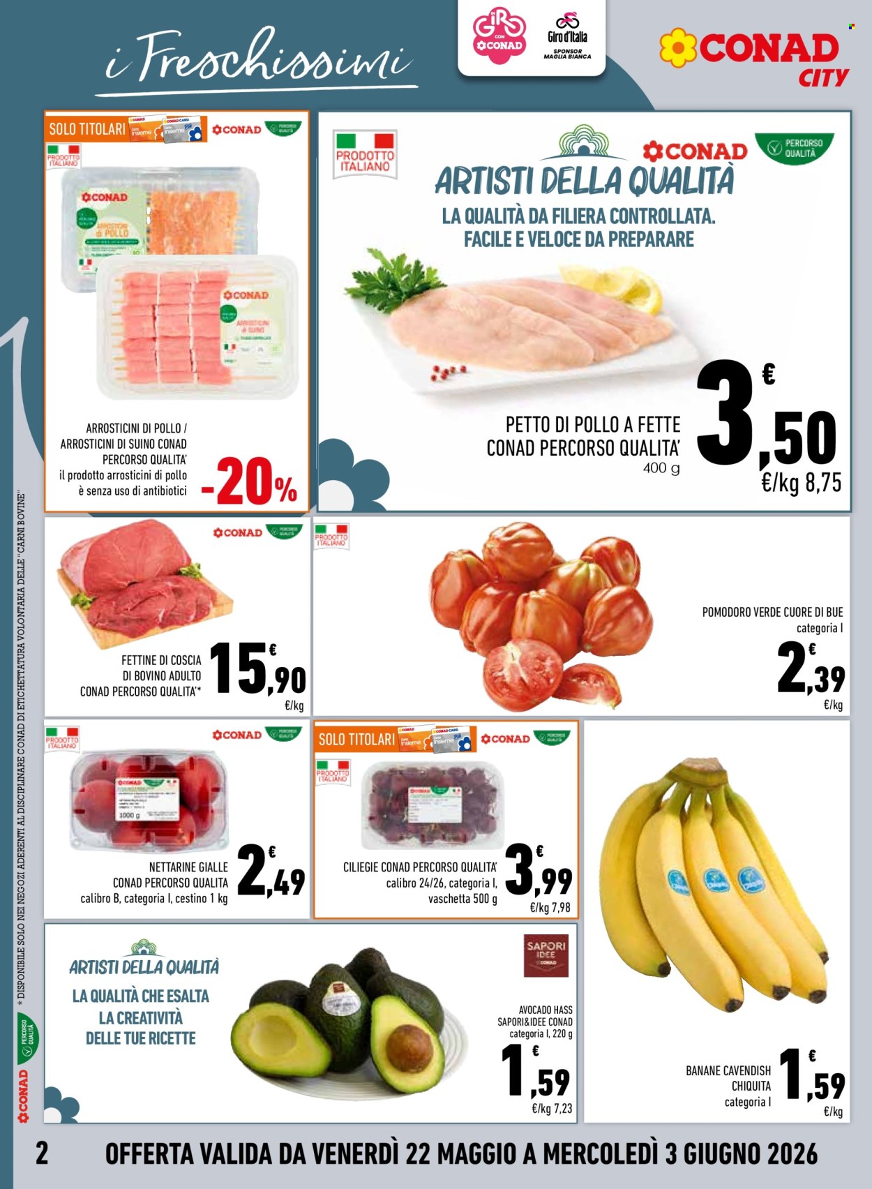 Volantino Conad - 22/5/2026 - 3/6/2026. Pagina 2