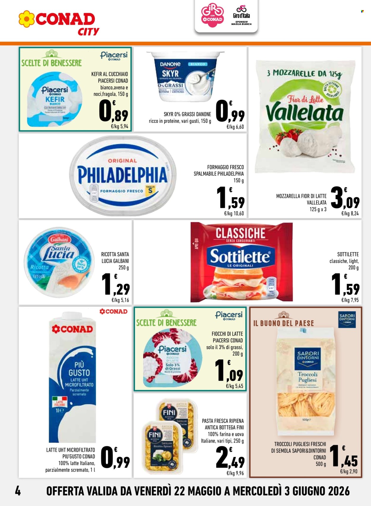 Volantino Conad - 22/5/2026 - 3/6/2026. Pagina 4