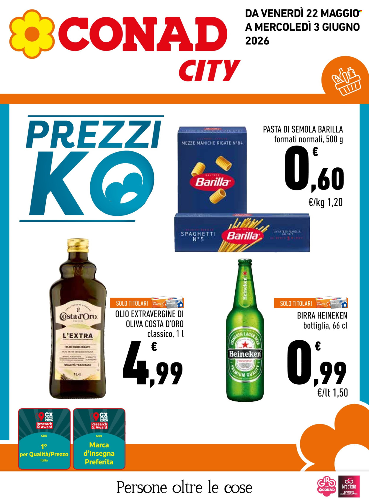 Volantino Conad City - 22/5/2026 - 3/6/2026. Pagina 1