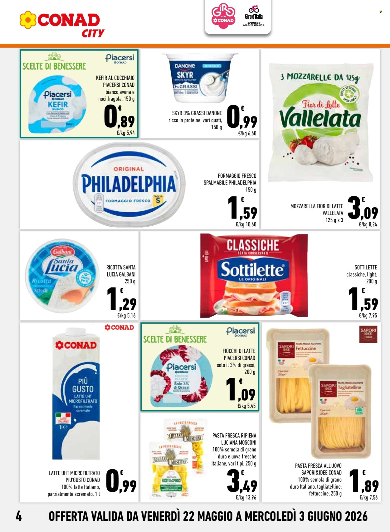 Volantino Conad City - 22/5/2026 - 3/6/2026. Pagina 4
