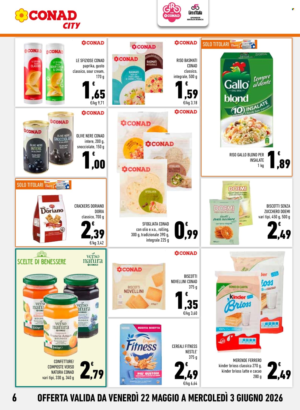 Volantino Conad City - 22/5/2026 - 3/6/2026. Pagina 6