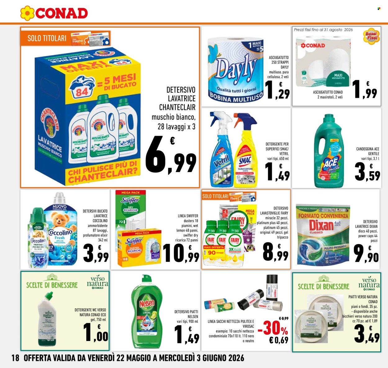 Volantino Conad - 22/5/2026 - 3/6/2026. Pagina 18