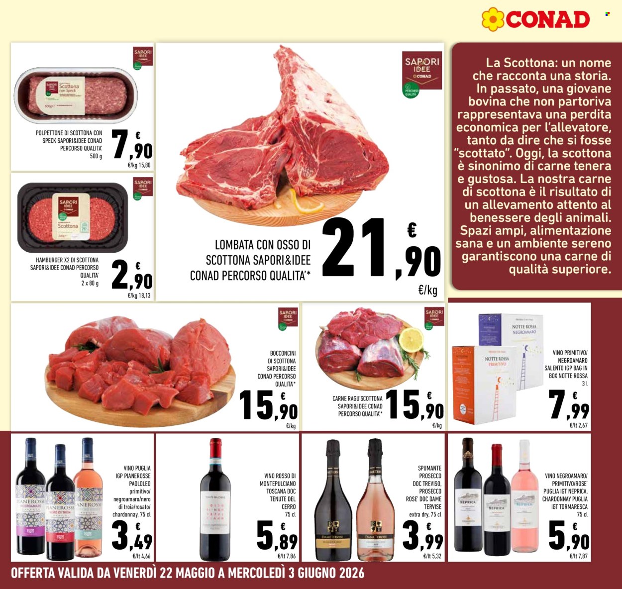 Volantino Conad - 22/5/2026 - 3/6/2026. Pagina 2