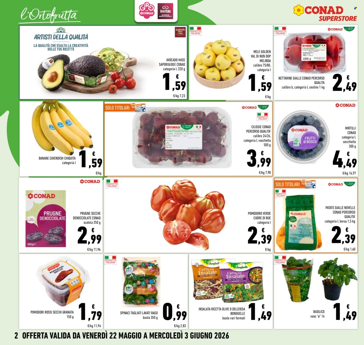Volantino Conad Superstore - 22/5/2026 - 3/6/2026. Pagina 2