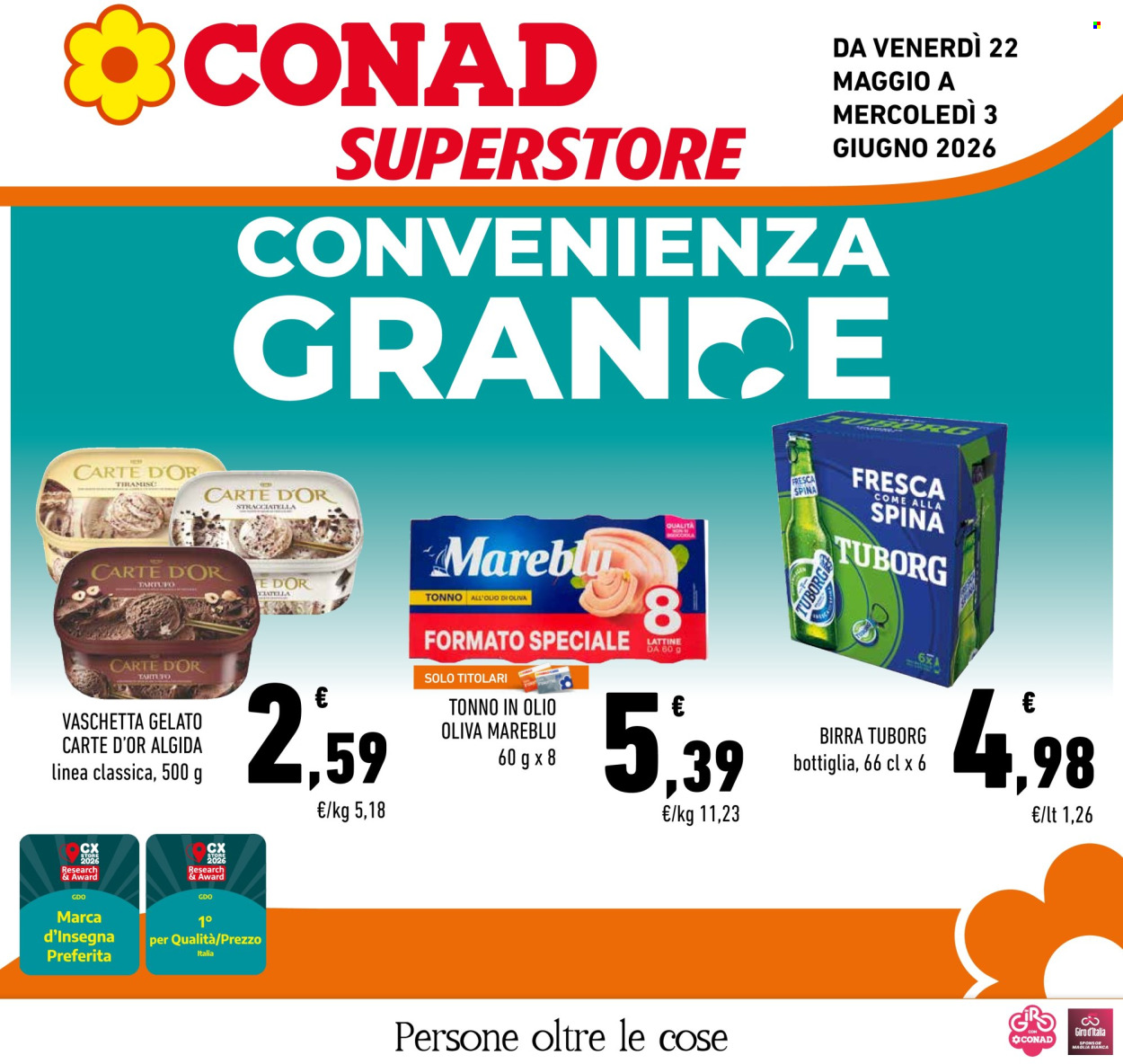 Volantino Conad Superstore - 22/5/2026 - 3/6/2026. Pagina 1