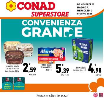 Volantino Conad Superstore - 22/5/2026 - 3/6/2026.