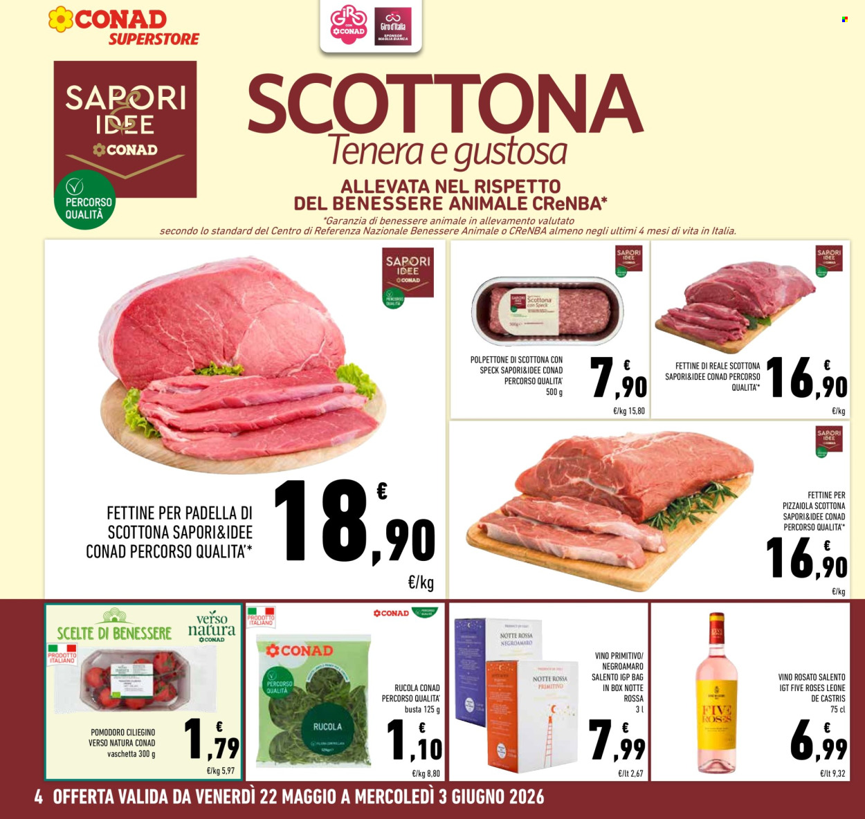 Volantino Conad Superstore - 22/5/2026 - 3/6/2026. Pagina 4