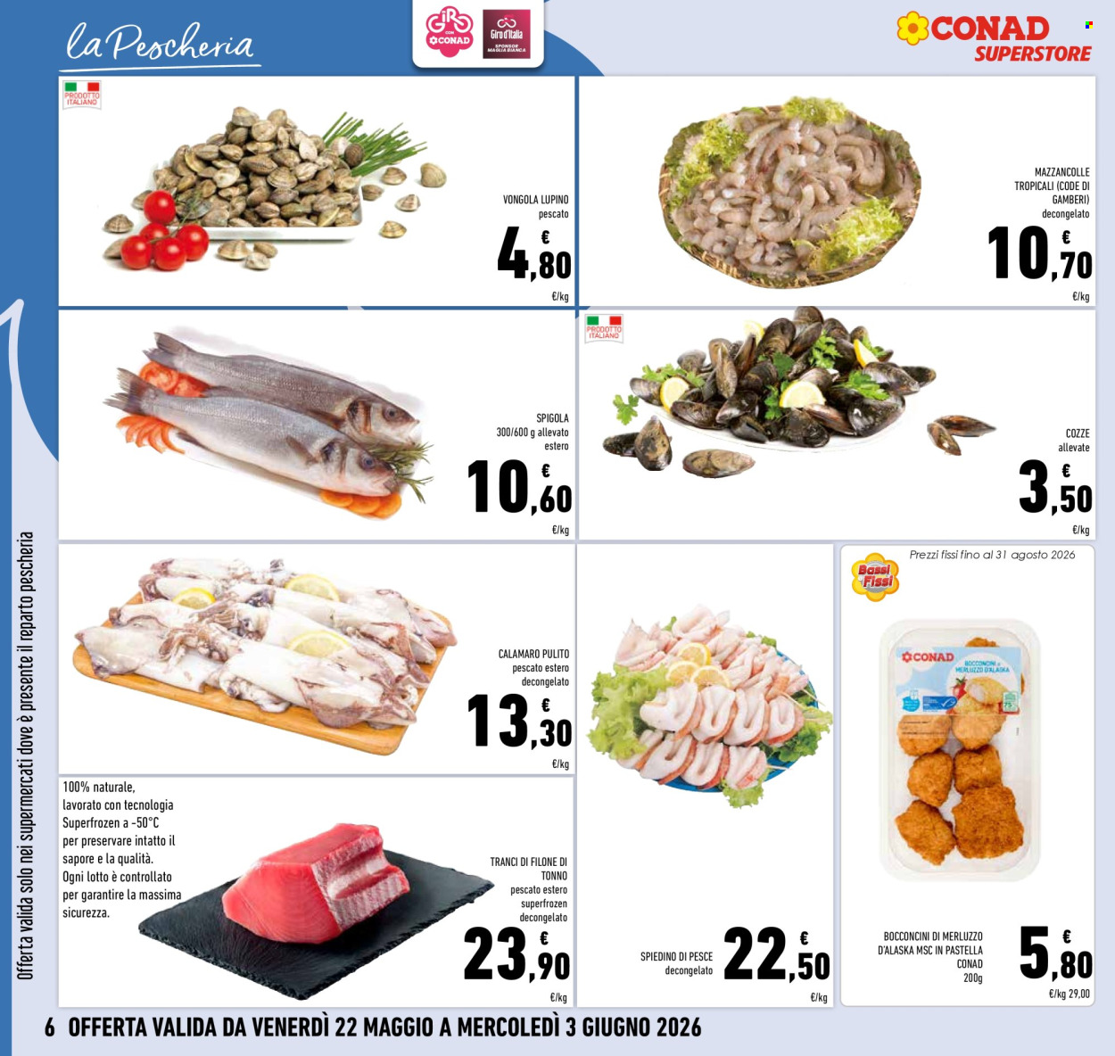 Volantino Conad Superstore - 22/5/2026 - 3/6/2026. Pagina 6