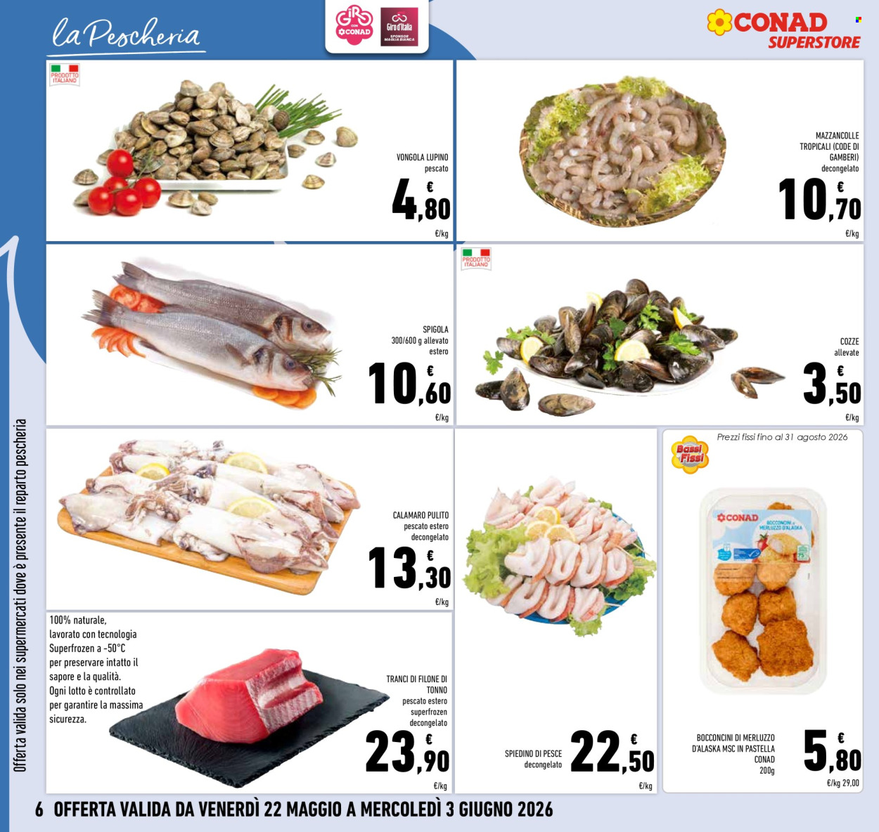 Volantino Conad Superstore - 22/5/2026 - 3/6/2026. Pagina 6