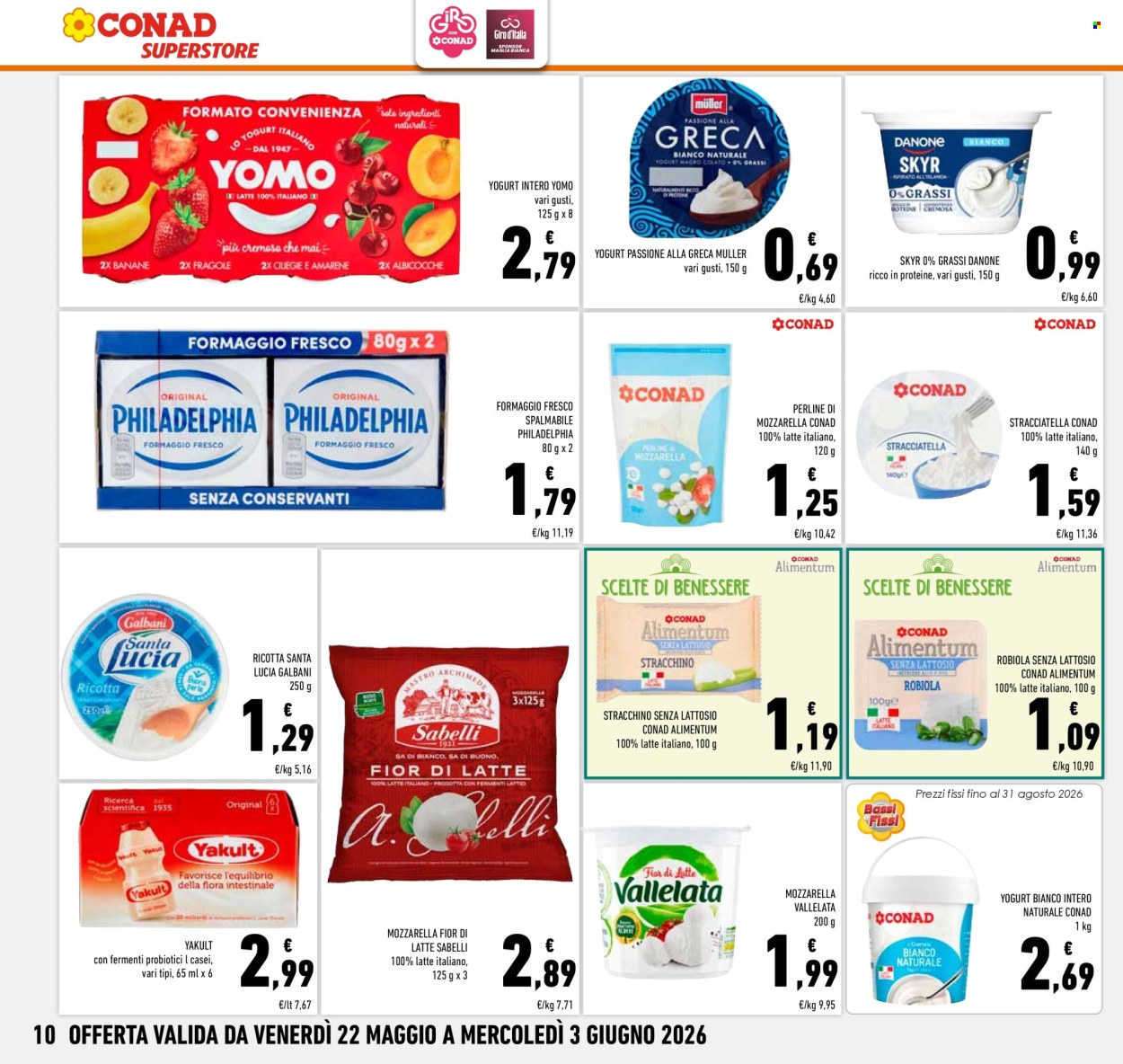 Volantino Conad Superstore - 22/5/2026 - 3/6/2026. Pagina 10