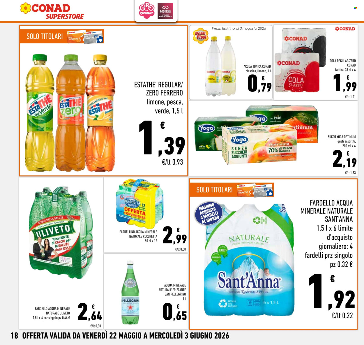 Volantino Conad Superstore - 22/5/2026 - 3/6/2026. Pagina 18