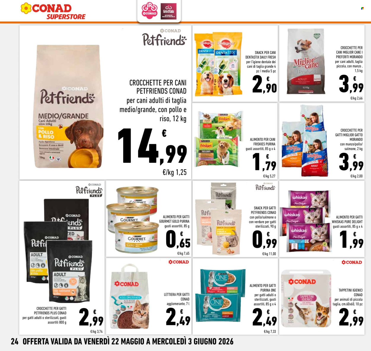 Volantino Conad Superstore - 22/5/2026 - 3/6/2026. Pagina 24