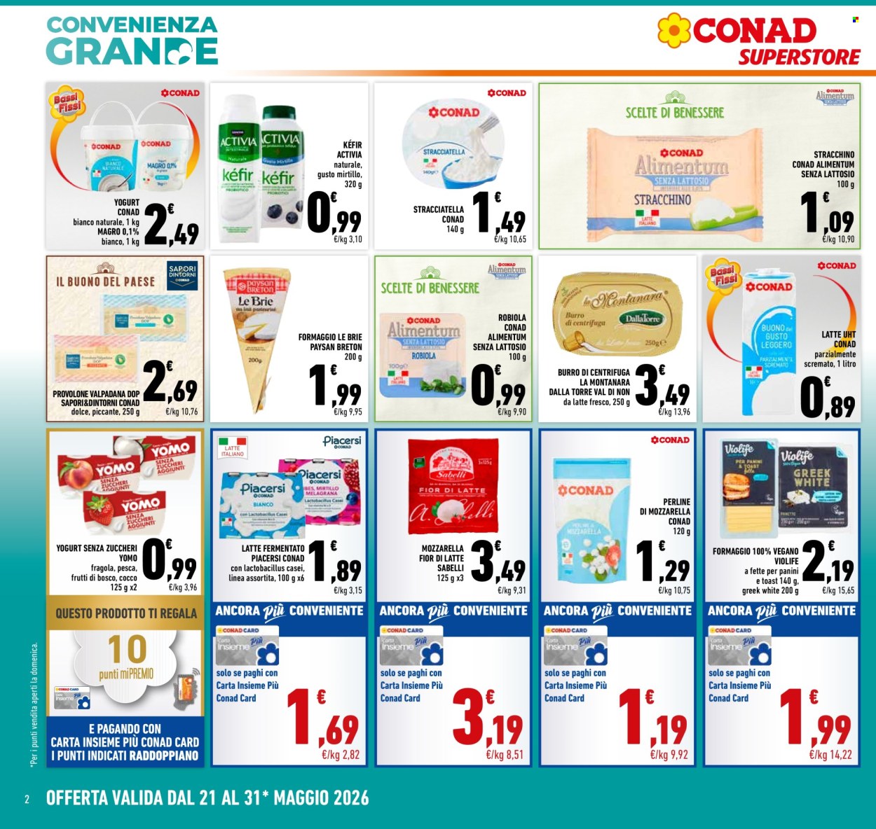 Volantino Conad Superstore - 21/5/2026 - 31/5/2026. Pagina 2