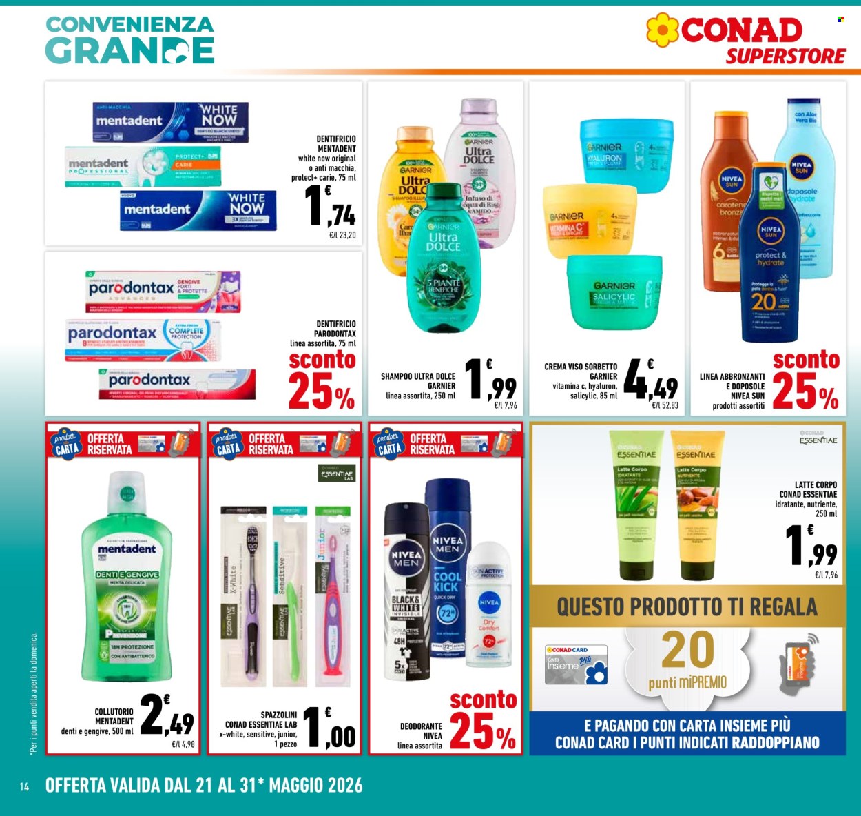 Volantino Conad Superstore - 21/5/2026 - 31/5/2026. Pagina 14