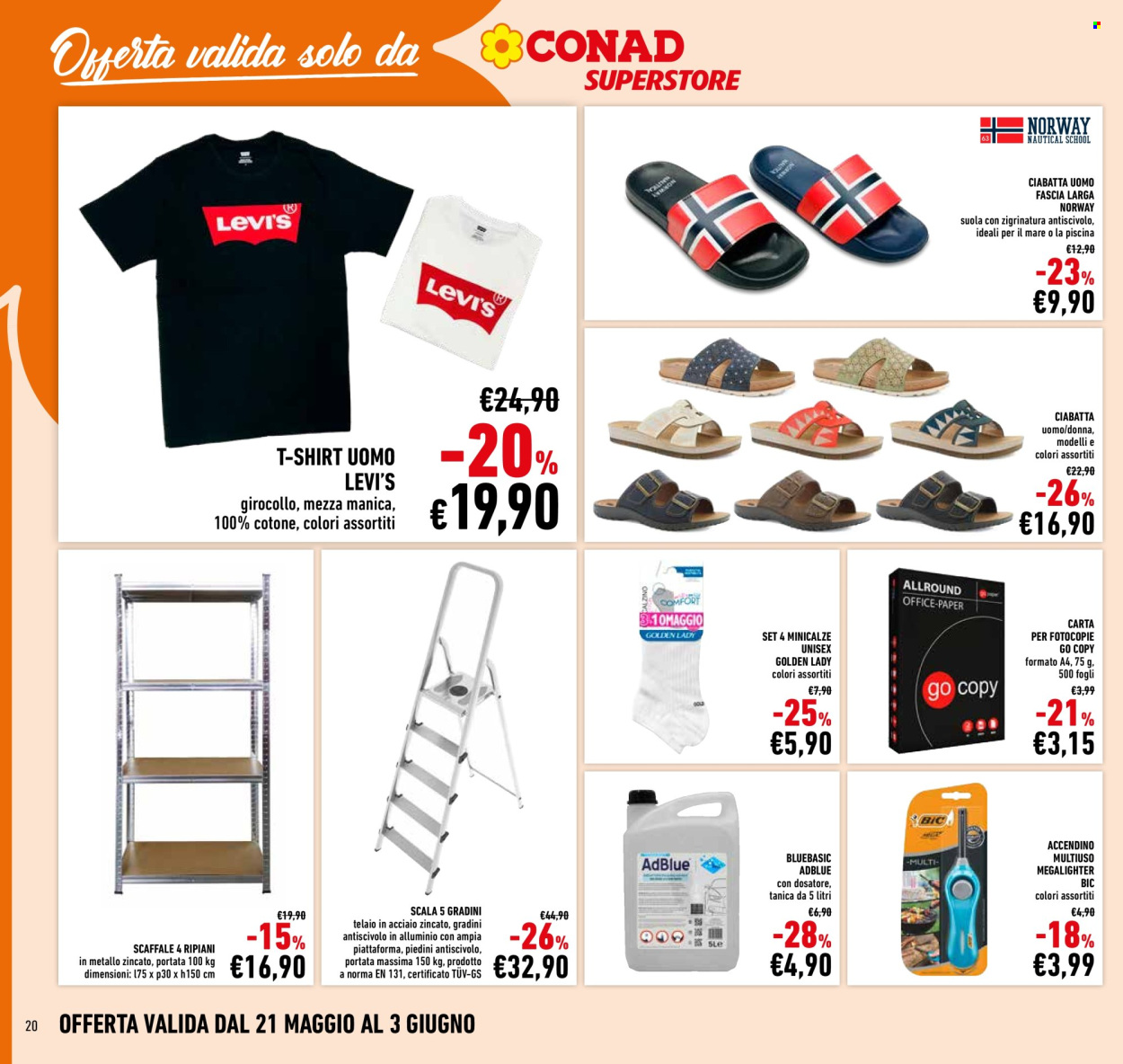 Volantino Conad Superstore - 21/5/2026 - 31/5/2026. Pagina 20