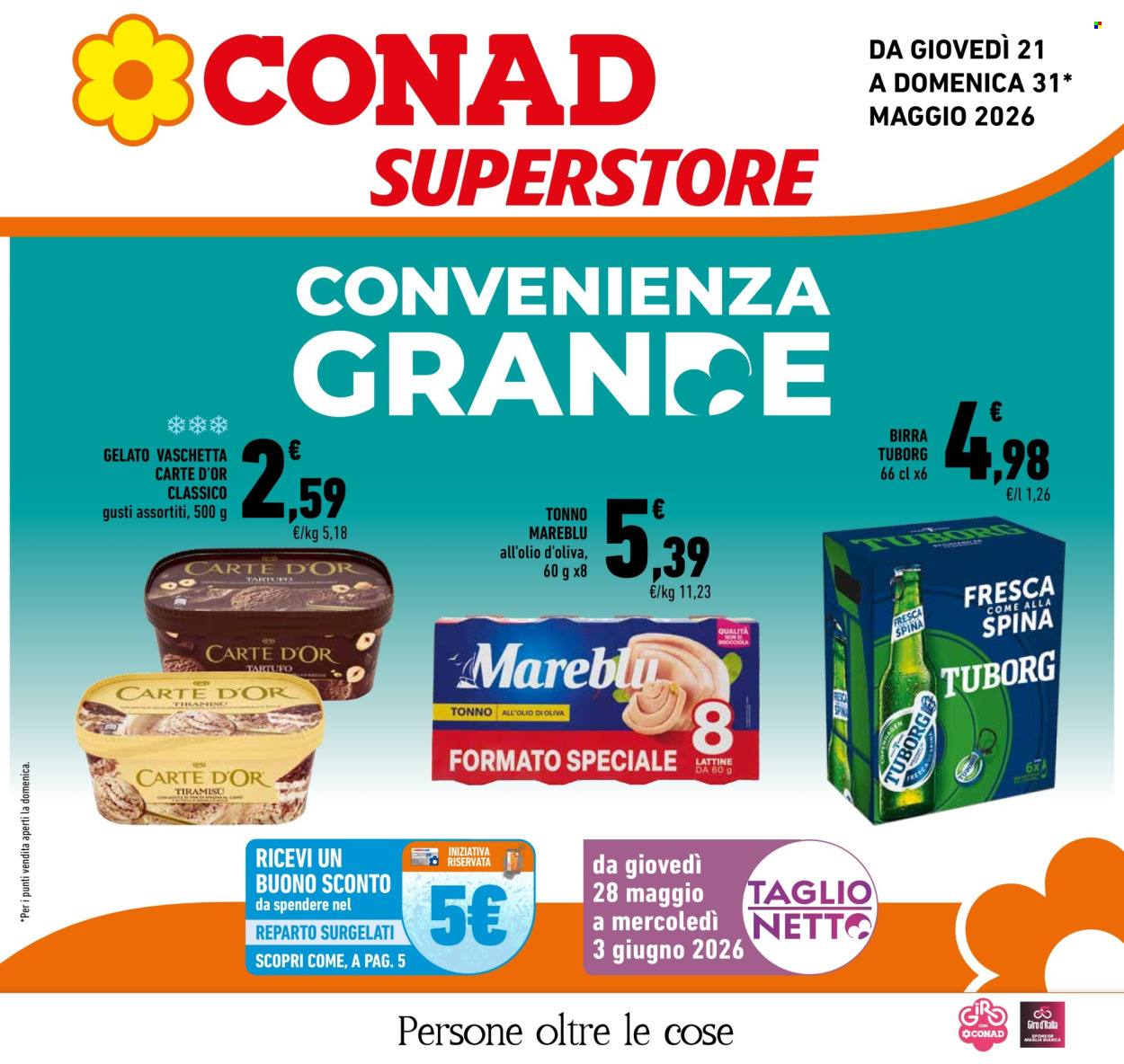 Volantino Conad Superstore - 21/5/2026 - 31/5/2026. Pagina 1