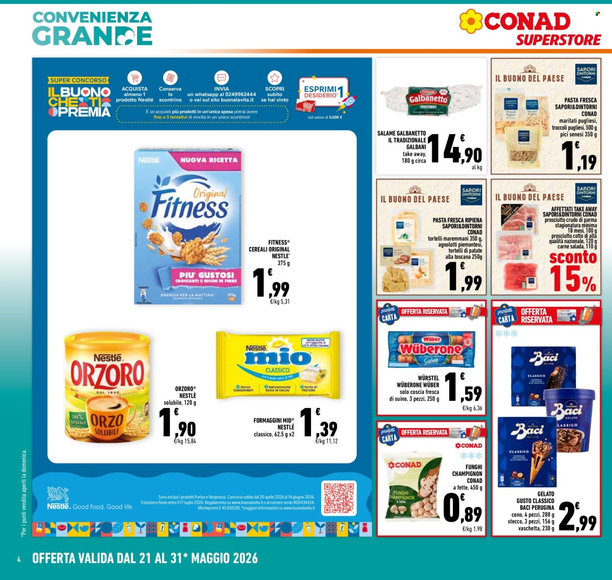 Volantino Conad Superstore - 21/5/2026 - 31/5/2026. Pagina 4