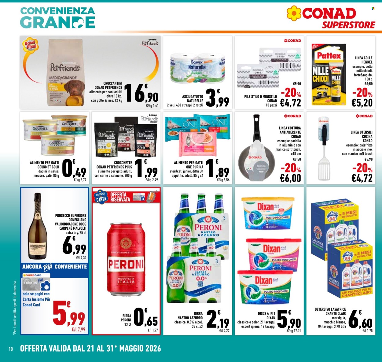 Volantino Conad Superstore - 21/5/2026 - 31/5/2026. Pagina 10