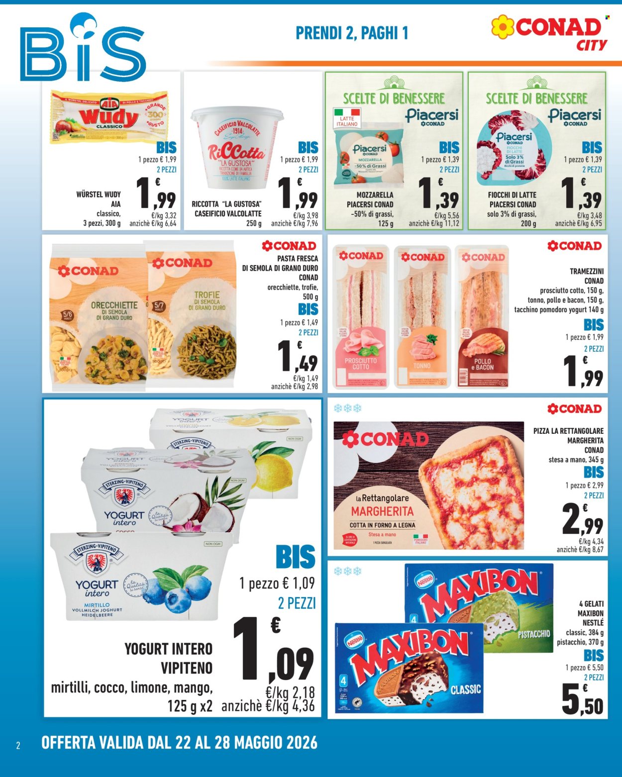 Volantino Conad City - 22/5/2026 - 28/5/2026. Pagina 2