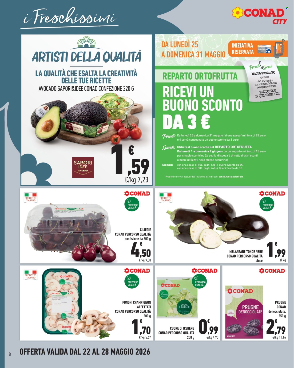 Volantino Conad City - 22/5/2026 - 28/5/2026. Pagina 8