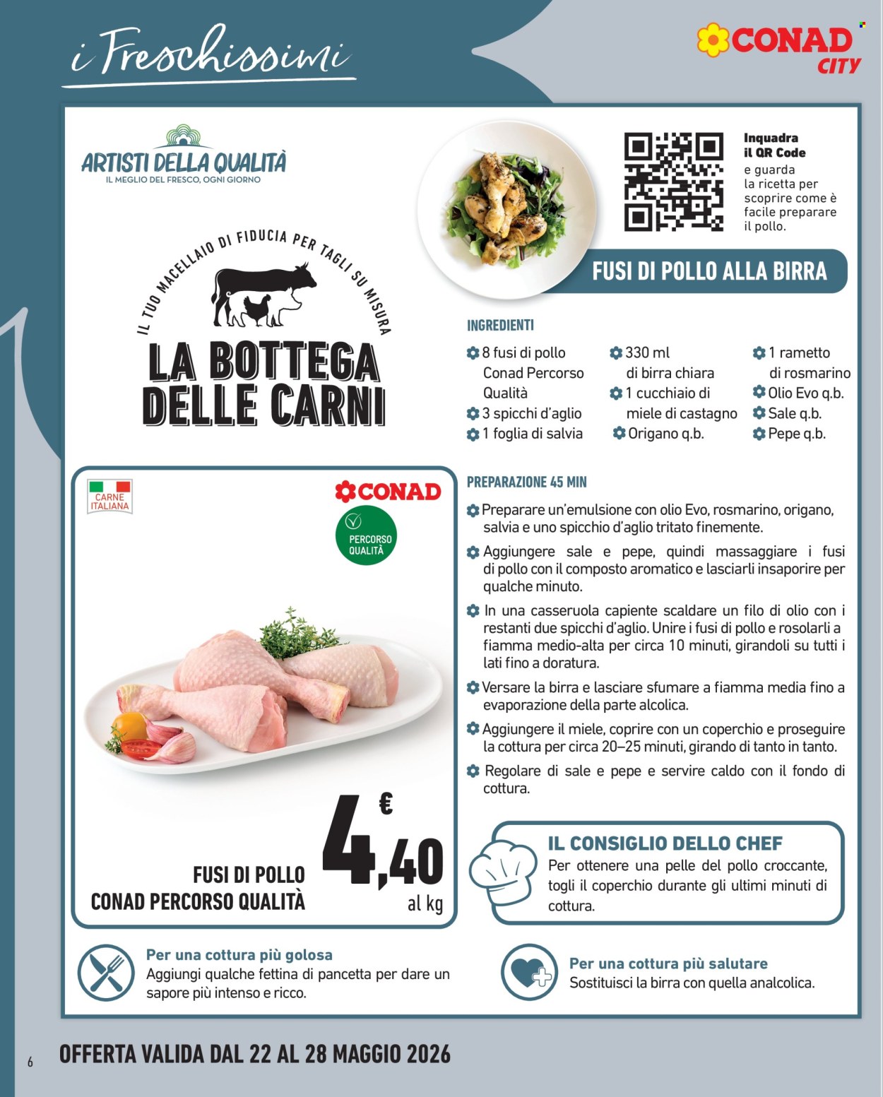 Volantino Conad - 22/5/2026 - 28/5/2026. Pagina 6