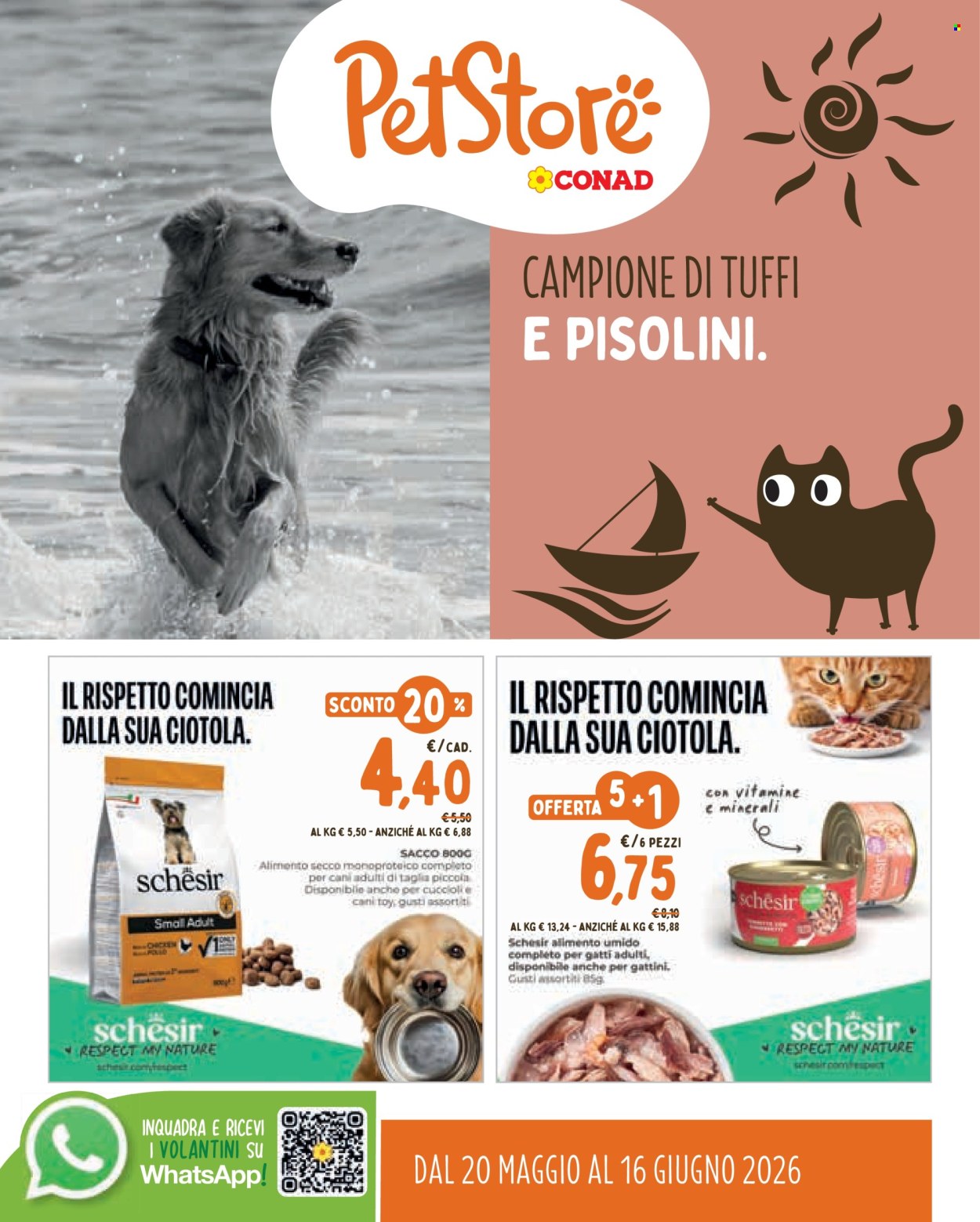 Volantino Pet Store Conad - 20/5/2026 - 16/6/2026. Pagina 1