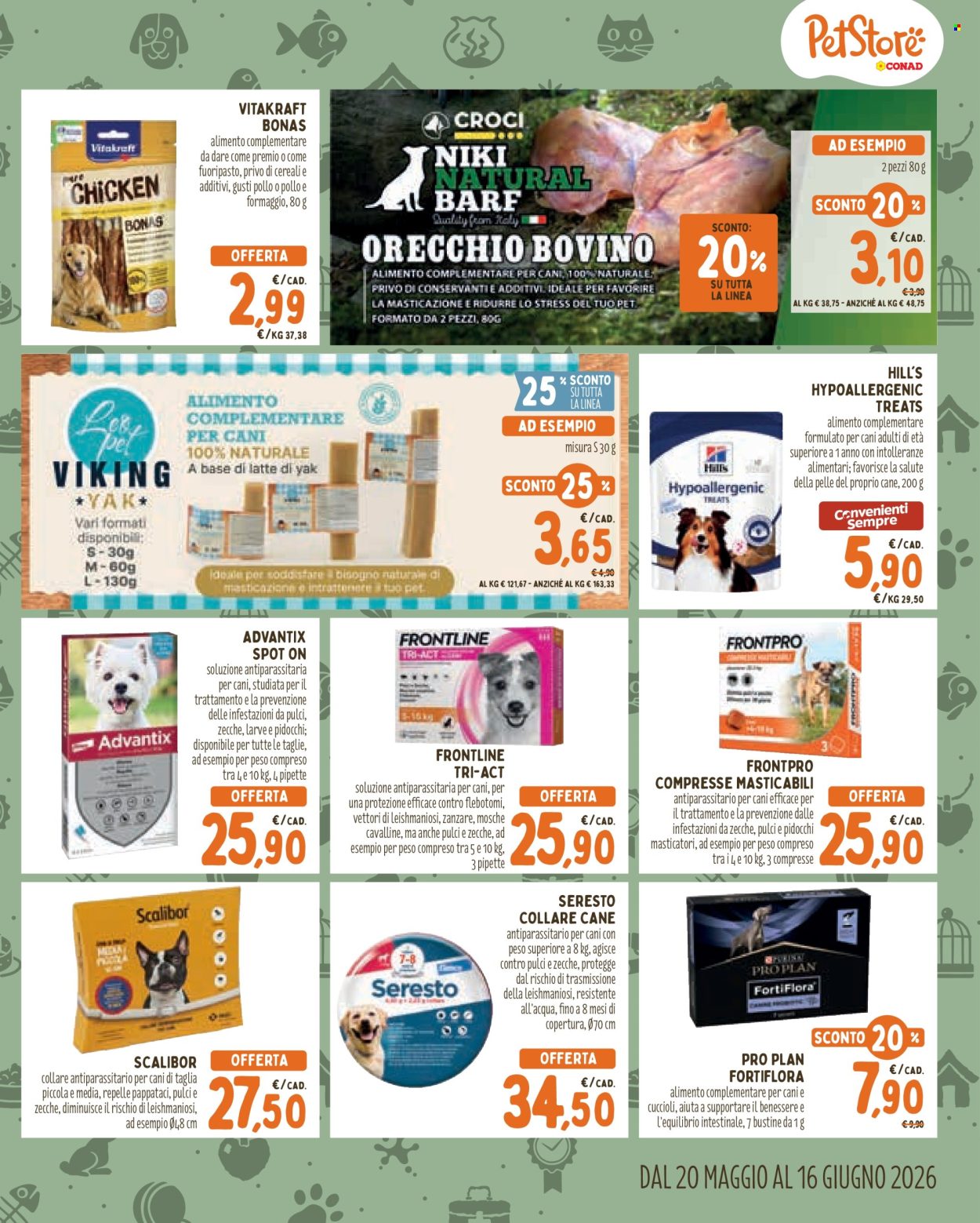 Volantino Pet Store Conad - 20/5/2026 - 16/6/2026. Pagina 3