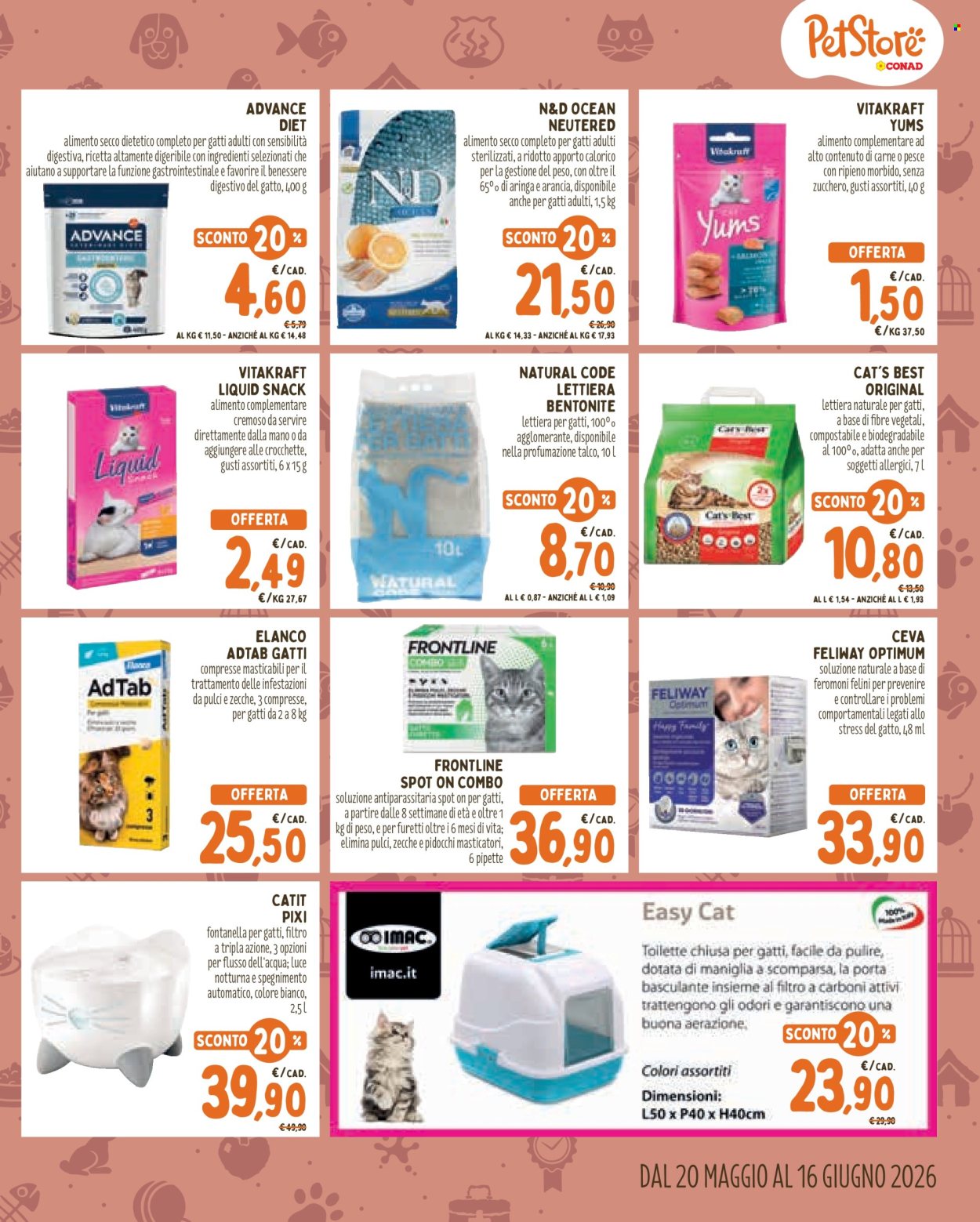 Volantino Pet Store Conad - 20/5/2026 - 16/6/2026. Pagina 5