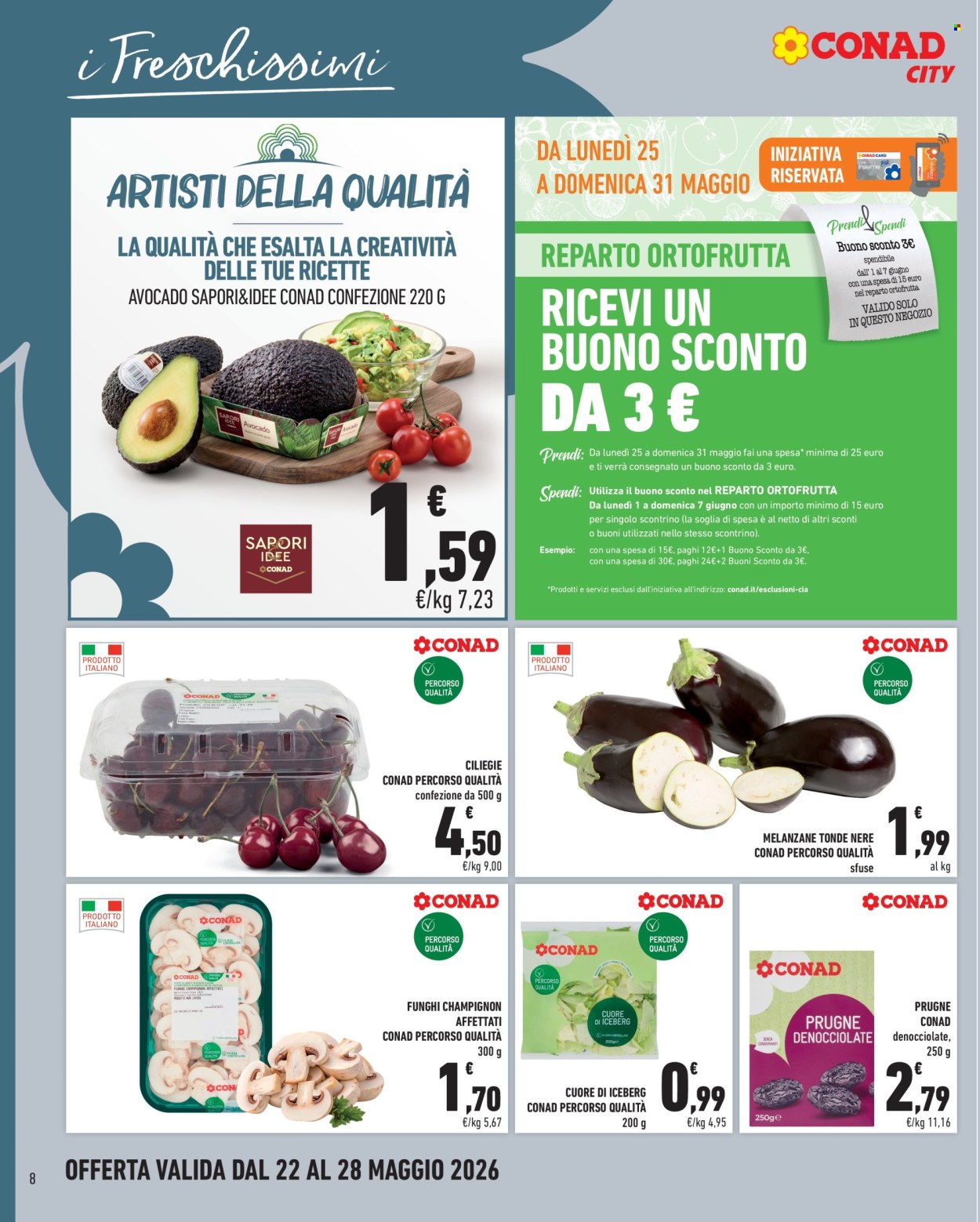 Volantino Conad City - 22/5/2026 - 28/5/2026. Pagina 8