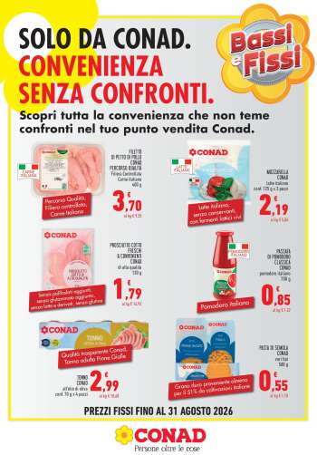 Volantino Conad - 20/5/2026 - 31/8/2026.