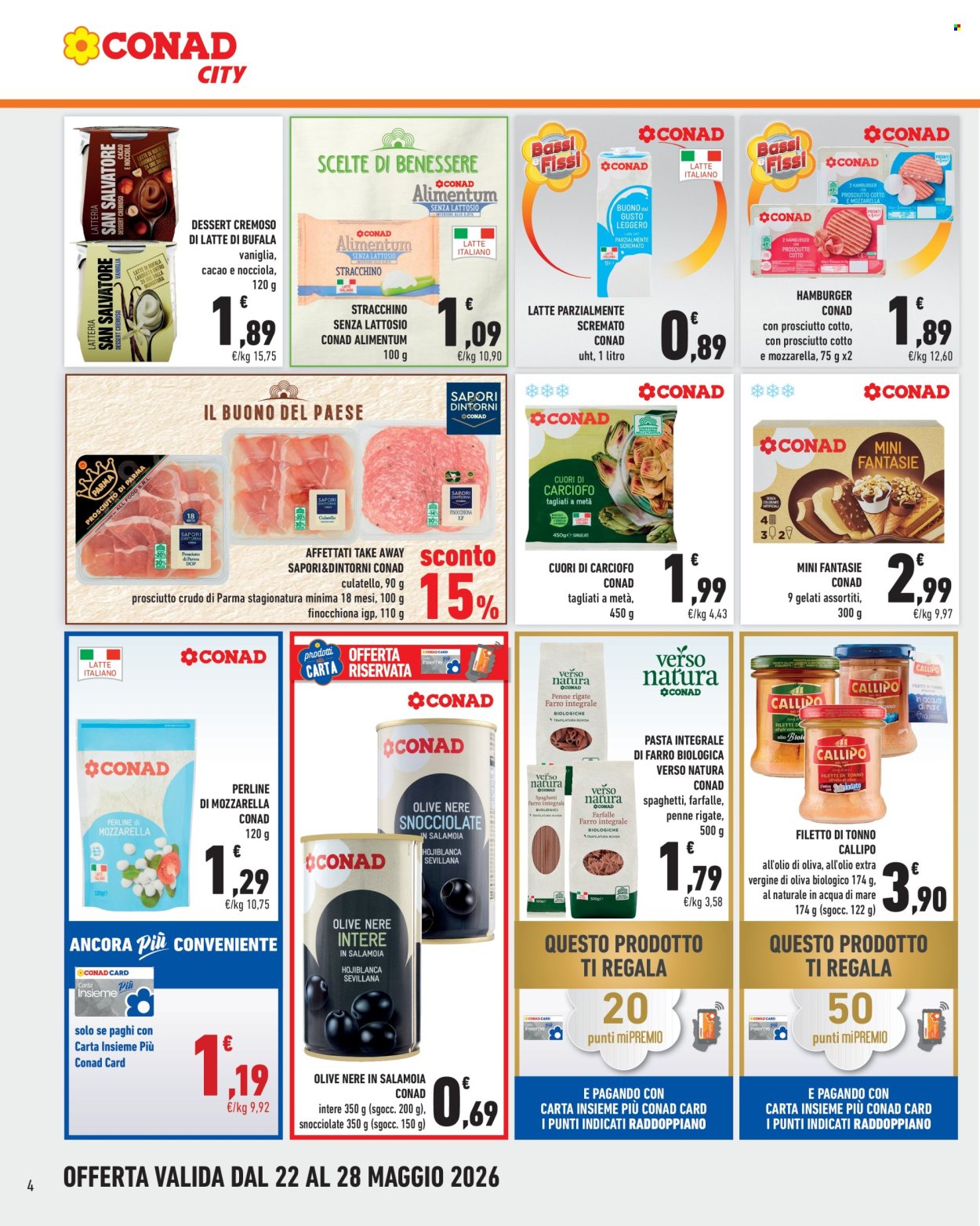 Volantino Conad City - 22/5/2026 - 28/5/2026. Pagina 4