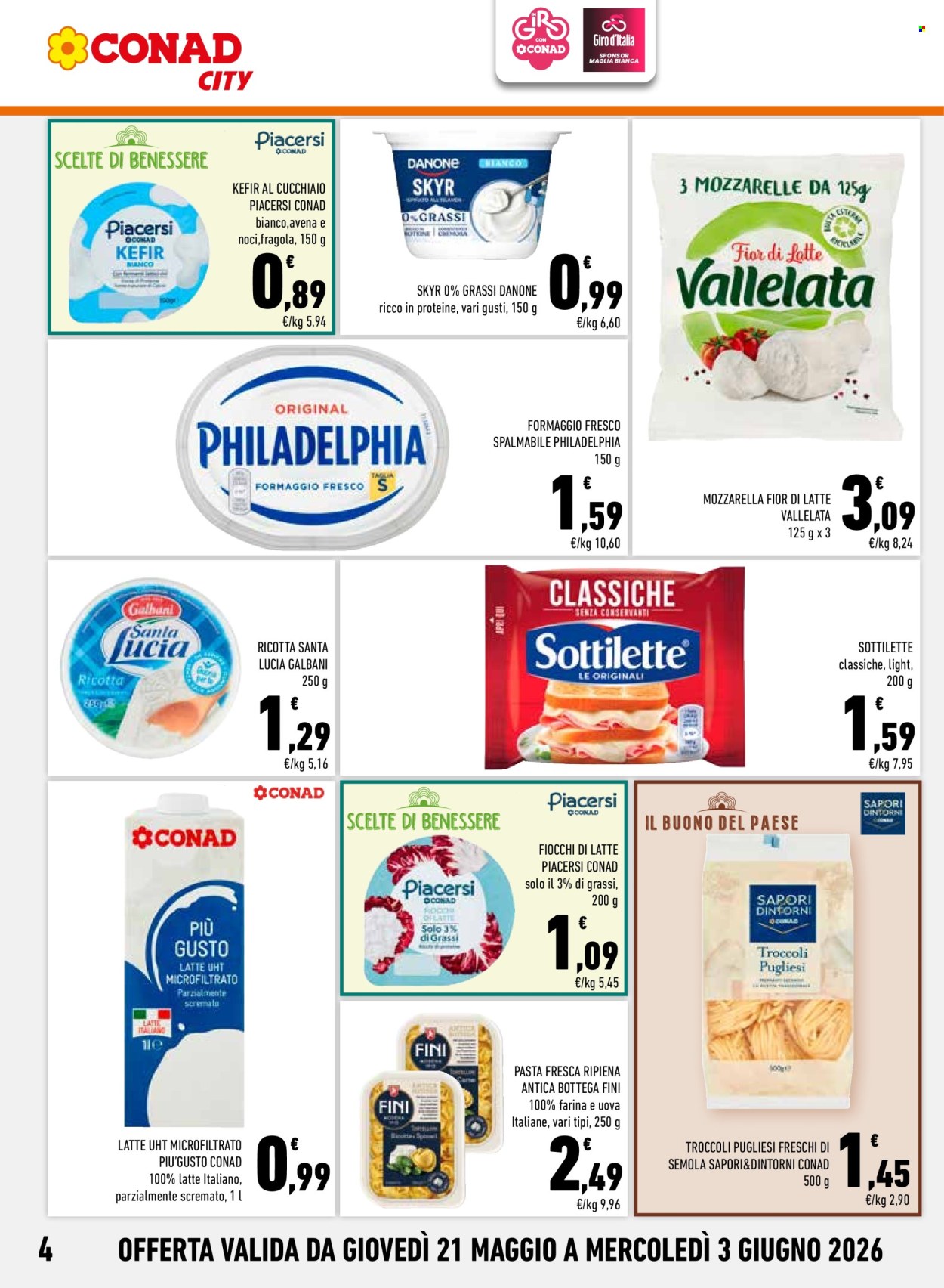 Volantino Conad City - 21/5/2026 - 31/5/2026. Pagina 4