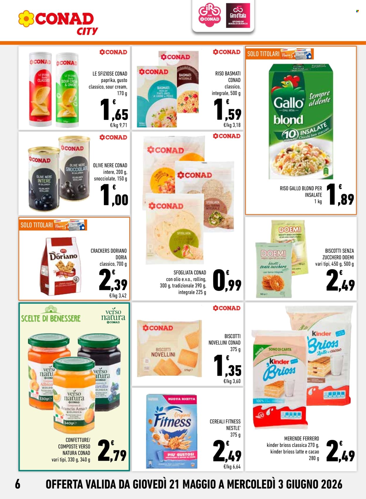 Volantino Conad City - 21/5/2026 - 31/5/2026. Pagina 6