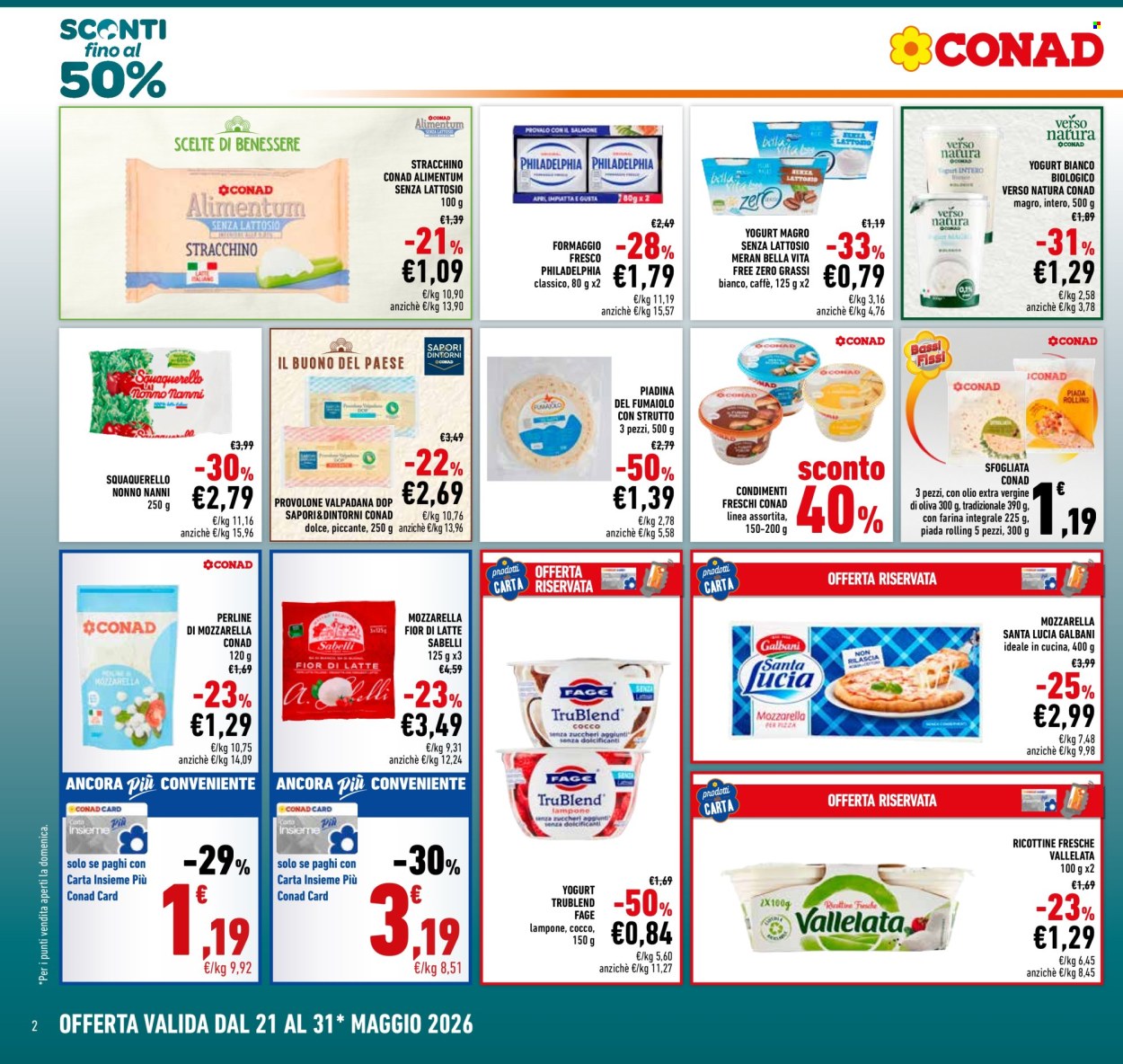 Volantino Conad - 21/5/2026 - 31/5/2026. Pagina 2