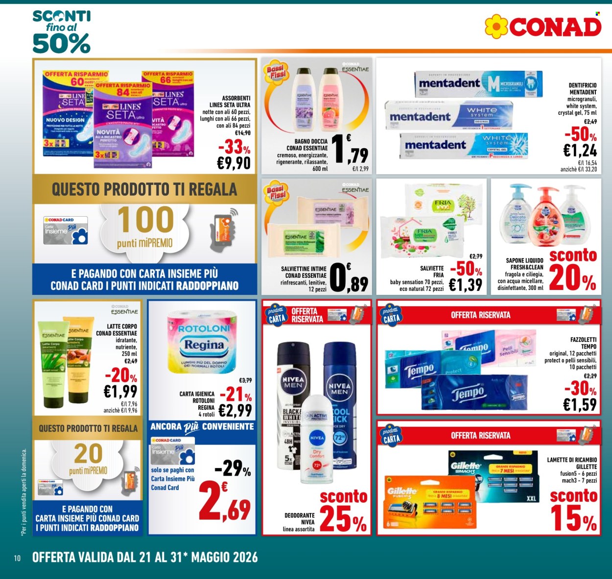 Volantino Conad - 21/5/2026 - 31/5/2026. Pagina 10