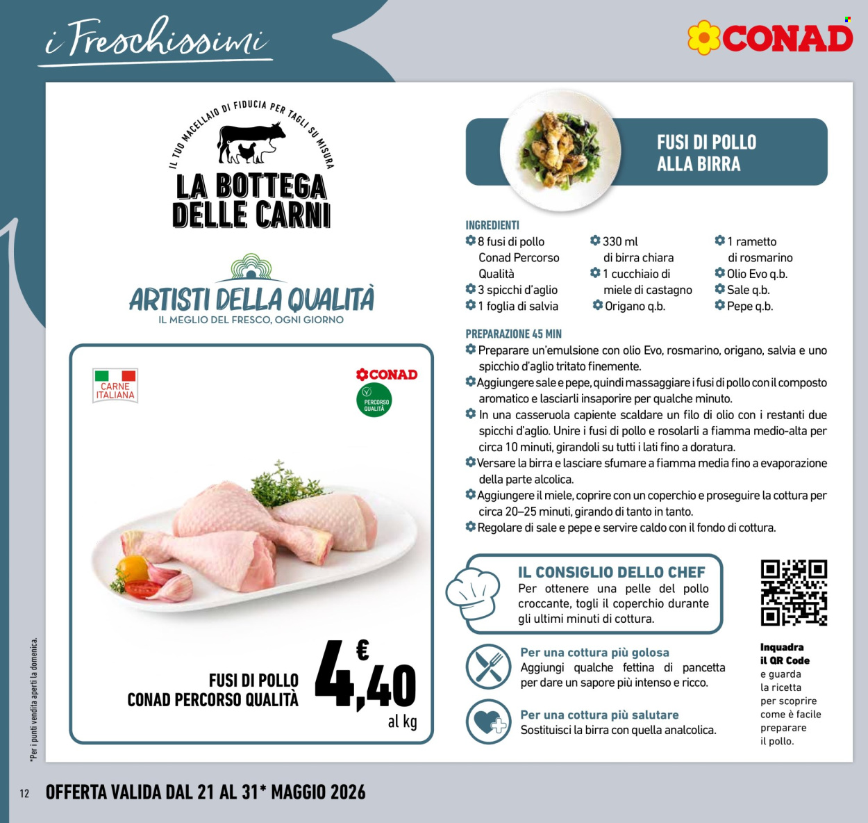Volantino Conad - 21/5/2026 - 31/5/2026. Pagina 12