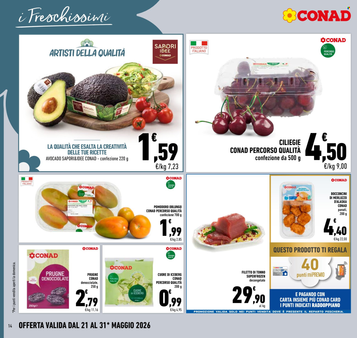 Volantino Conad - 21/5/2026 - 31/5/2026. Pagina 14