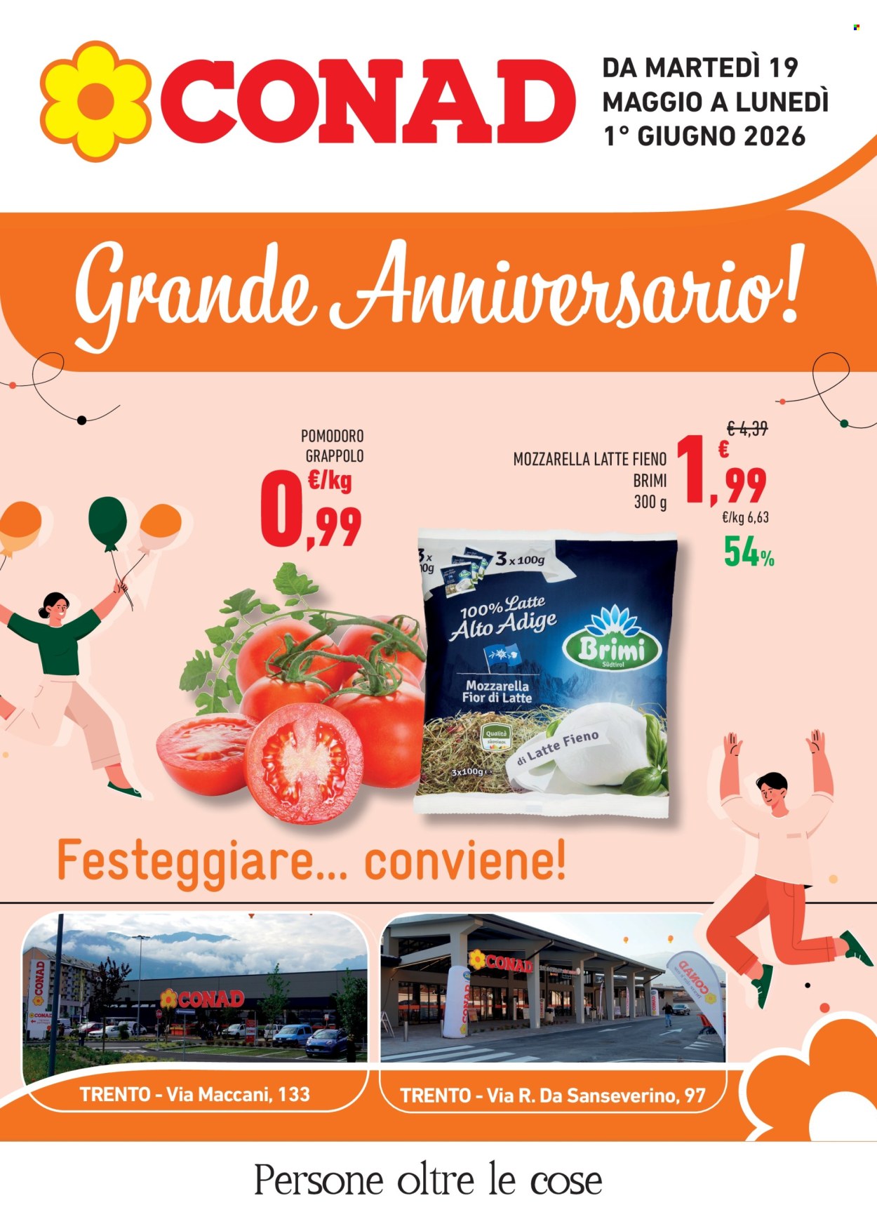 Volantino Conad - 19/5/2026 - 1/6/2026. Pagina 1