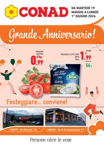 Volantino Conad - 19/5/2026 - 1/6/2026.