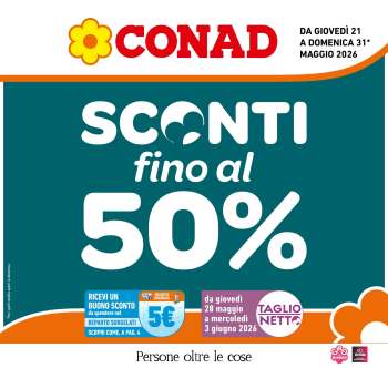 Volantino Conad - 21/5/2026 - 31/5/2026.