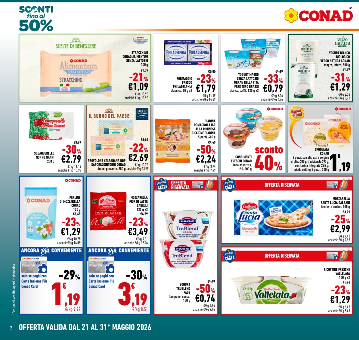 Volantino Conad - 21/5/2026 - 31/5/2026. Pagina 2