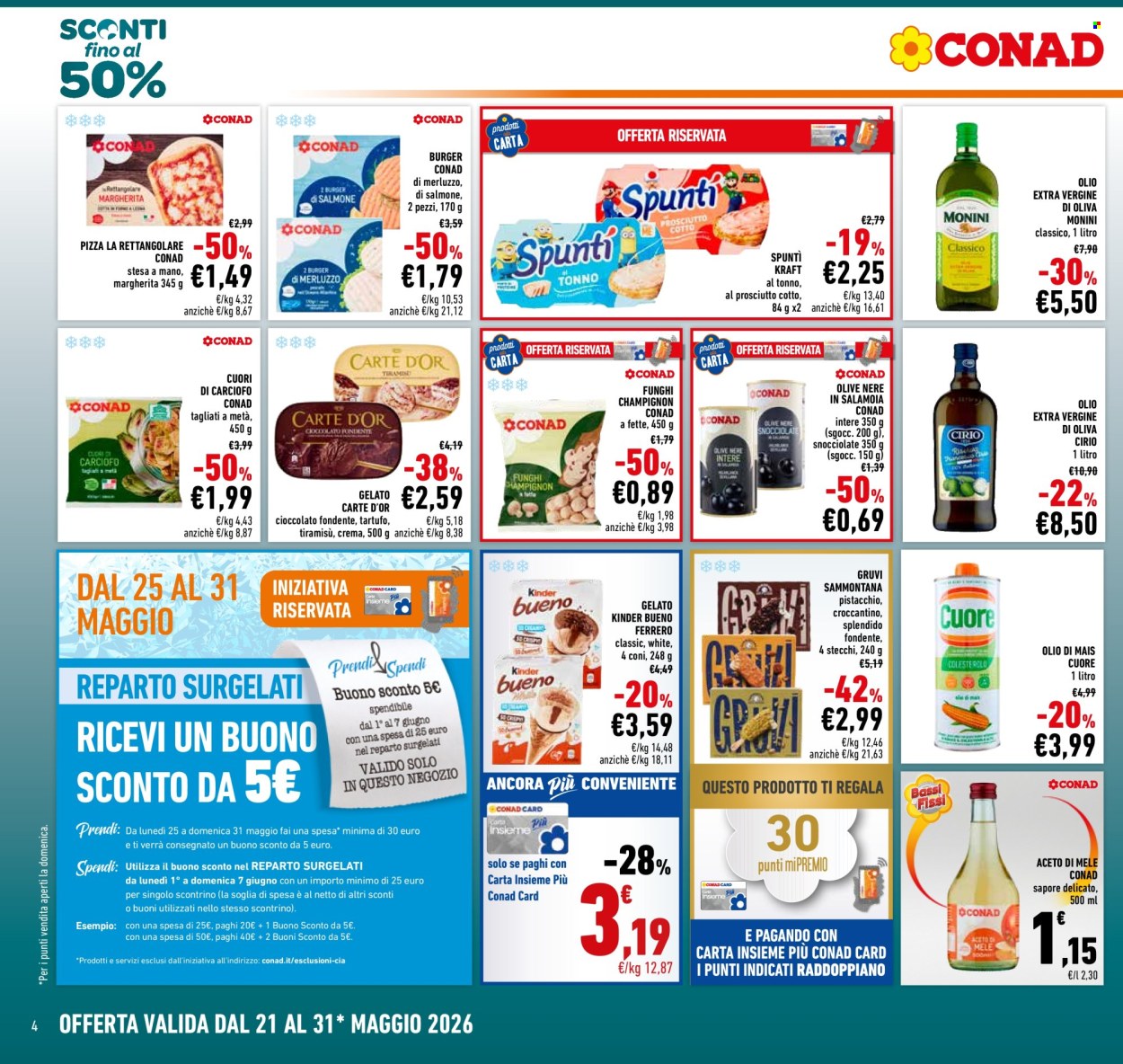 Volantino Conad - 21/5/2026 - 31/5/2026. Pagina 4