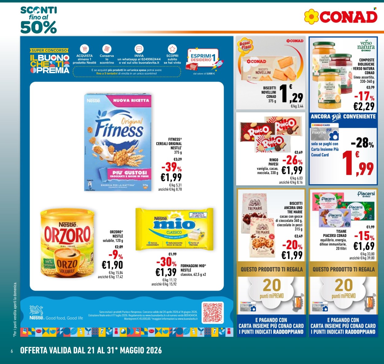 Volantino Conad - 21/5/2026 - 31/5/2026. Pagina 6